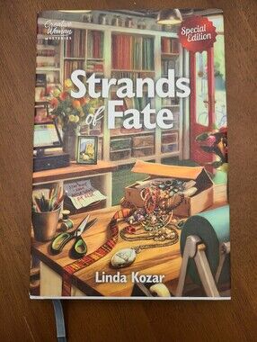 Strands of Fate by Linda Kozar Hardcover & DJ Mystery - Special Edition Annie's
